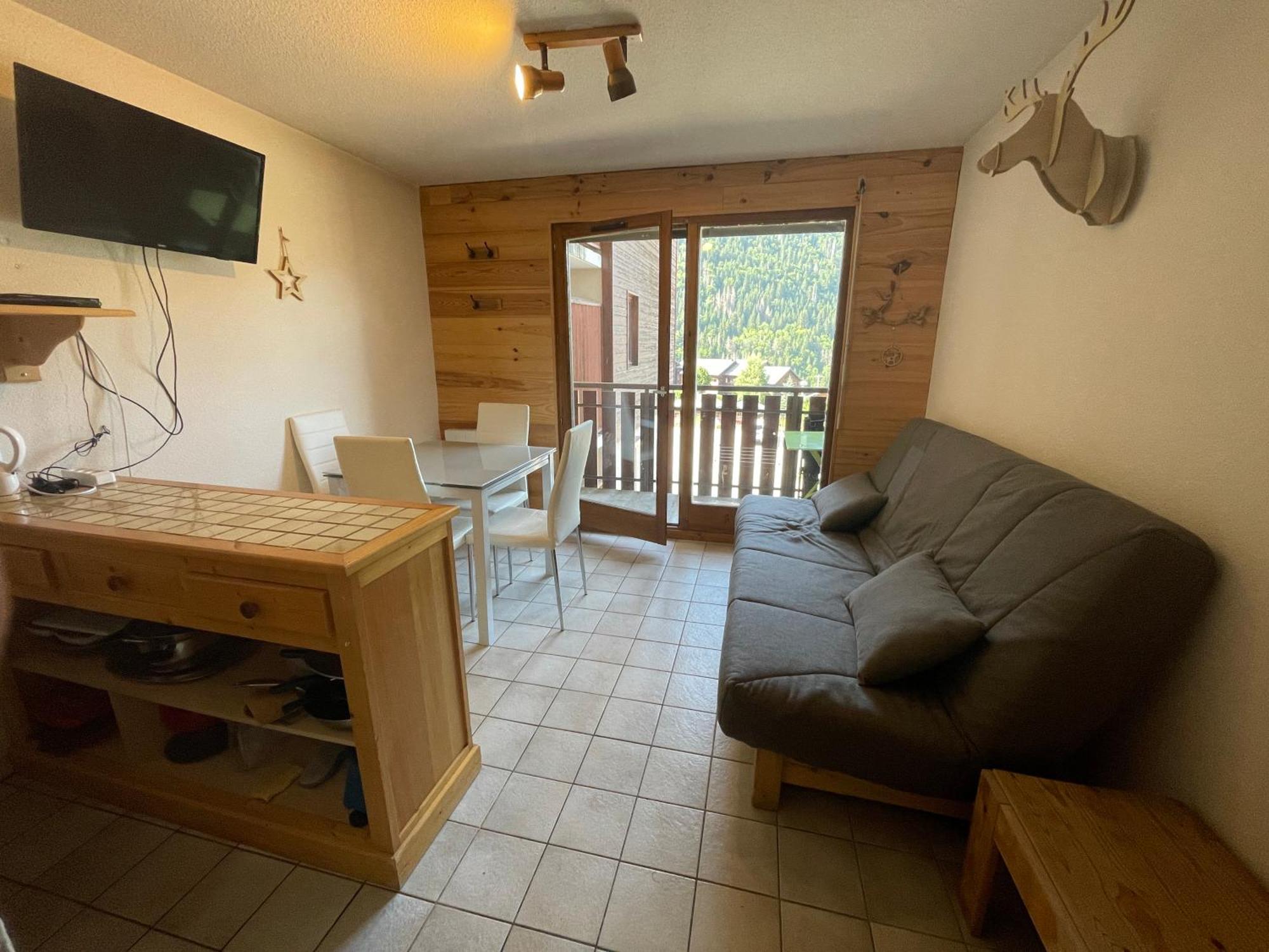 Saint-Jean-dʼAulps Le Pied Des Pistes A13, Joli Studio Tout Confort 4 Pers, Vue Vallee Imprenable, Draps Non Compris מראה חיצוני תמונה